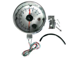 Autogear Tachometer with Single Light