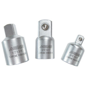 3/8 + 1/4 + 1/2 DRIVE ADAPTER SET