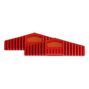 Autogear Door Guard Angle Red