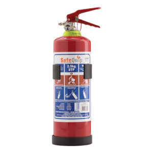 FIRE EXTINGUISHER WITH PLASTIC BRACK