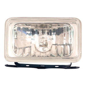 Autogear Mini Clear Rectangular Lamp  130 x 75mm