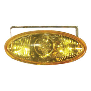 Autogear Mini Yellow Oval Lamp 100 x 45mm