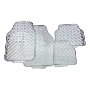 4PIECE ALUMINIUM CHROME MAT SET