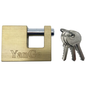 Autogear Pad Lock Brass Boston 60mm