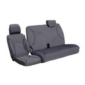 Custom DNA 11 Piece Grey Toyota Hilux Dual Cab Seat Cover Set 2016+