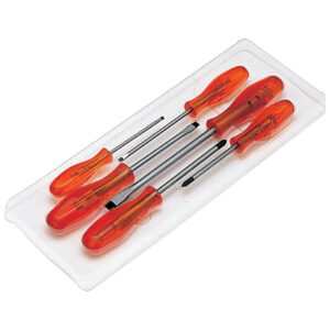 SCREWDRIVER SET BLACK TIP