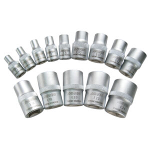 1/4 - 3/8 - 1/2 DRIVE TORX SOCKET SET