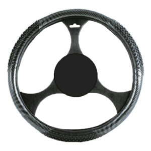 STEERING WHEEL COVER CARBON FIBER PATTERN
