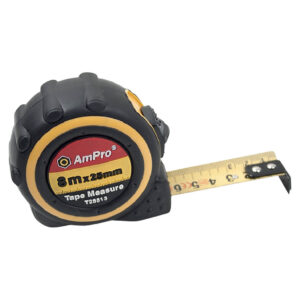 Ampro 8m x 25mm Tape Measure