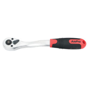 Ampro 3/8" Drive Quick Release Offset Ratchet 205mm